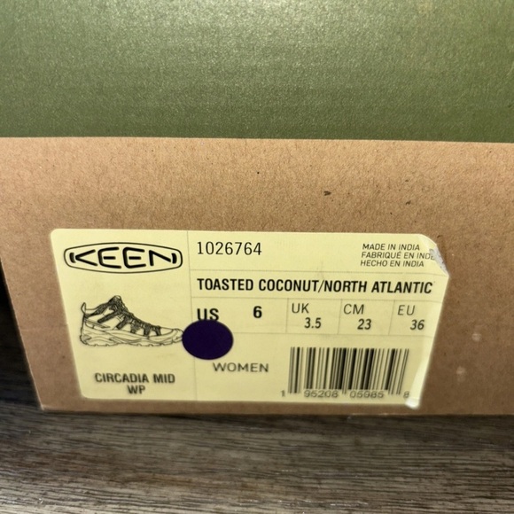 Keen Leather Hiking Boots NIB - Picture 10 of 10